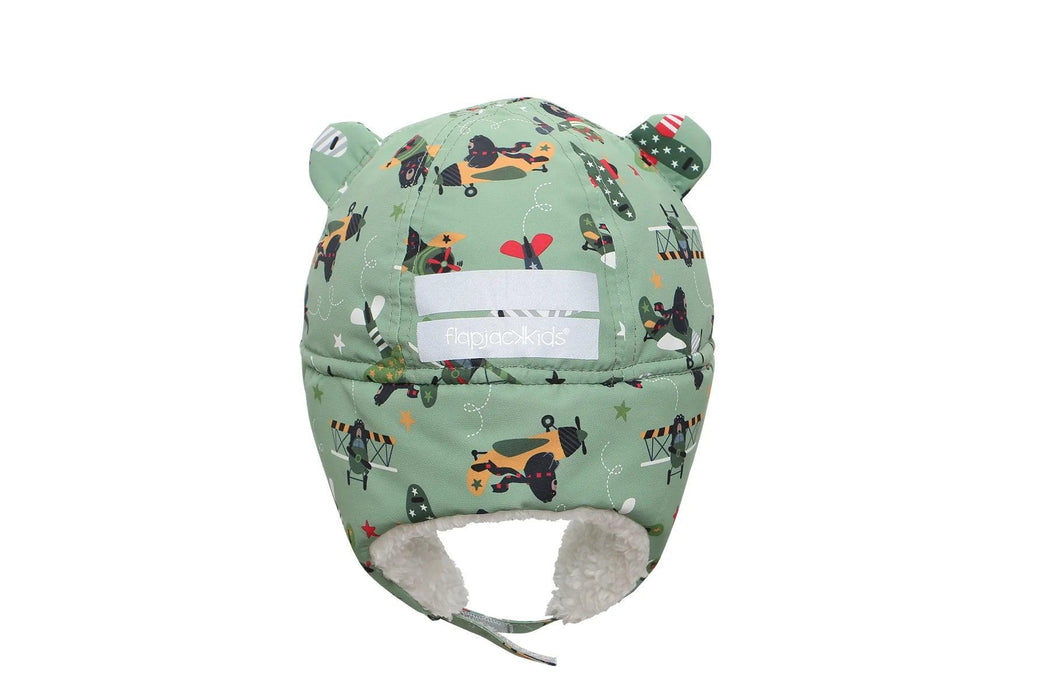 Flapjack Kids - Flapjack Kids Water Repellent Trapper Hat - Black Bear