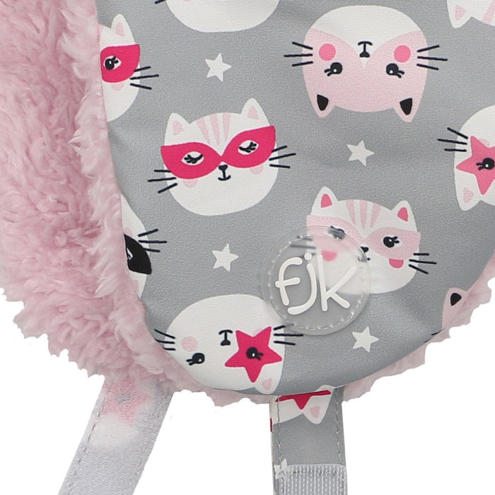 Flapjack Kids - Flapjack Kids Water Repellent Trapper Hat - Cat Grey