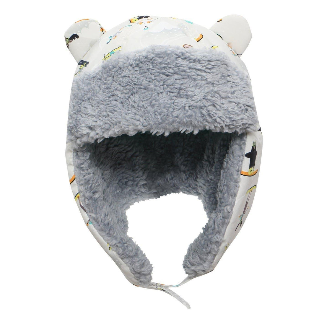 Flapjack Kids - Flapjack Kids Water Repellent Trapper Hat - SkiResort Grey