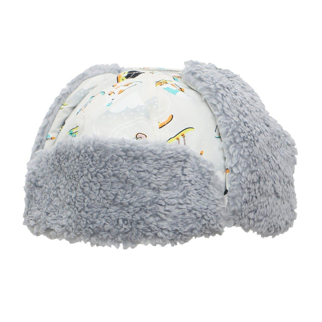 Flapjack Kids - Flapjack Kids Water Repellent Trapper Hat - SkiResort Grey