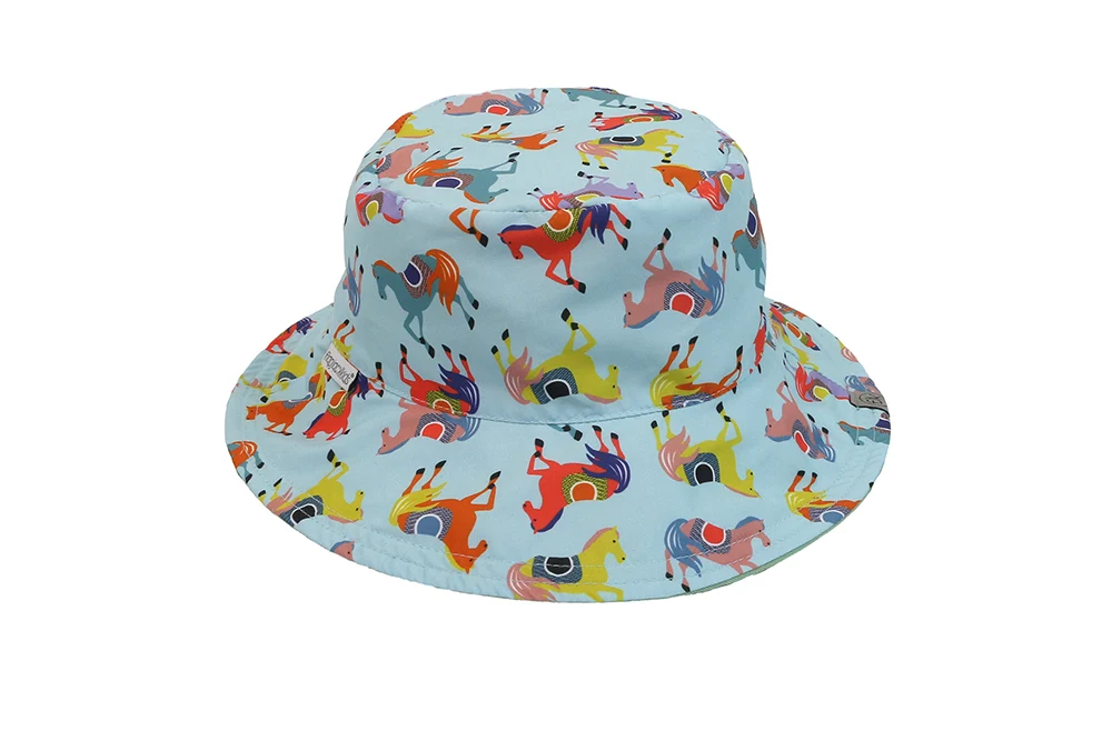 Flapjack Kids® Reversible UPF 50+ Kids Sun Hat Sizes Small-Large