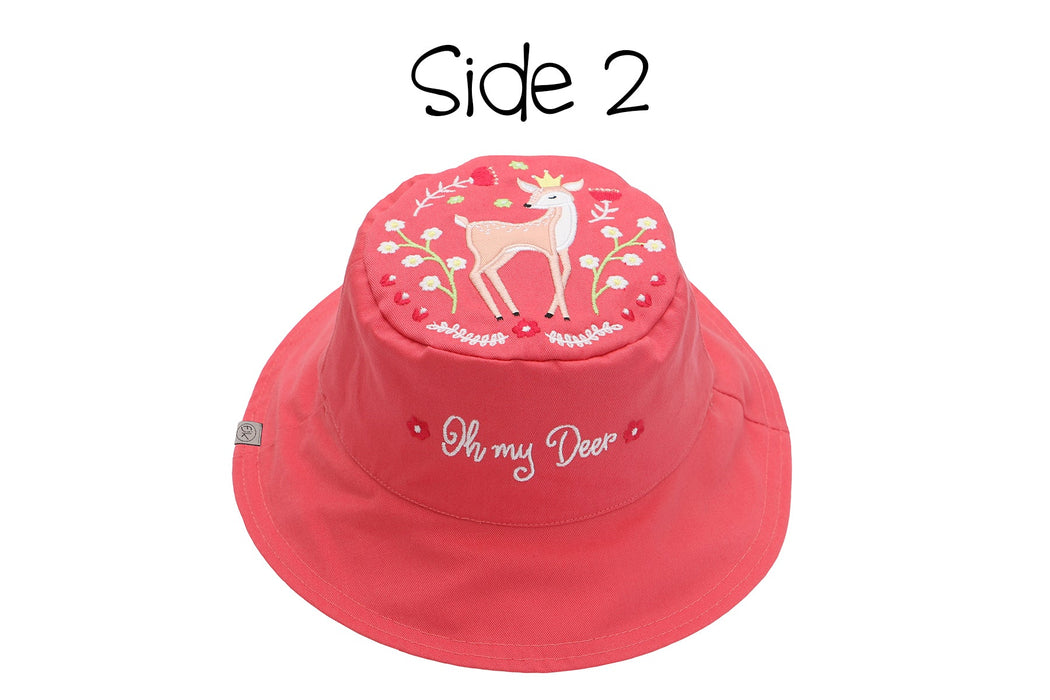 Flapjack Kids® Reversible UPF 50+ Kids Sun Hat Sizes Small-Large
