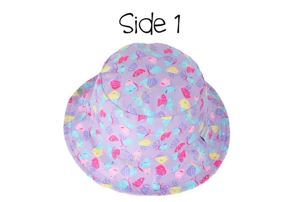 Flapjack Kids® Reversible UPF 50+ Kids Sun Hat Sizes Small-Large