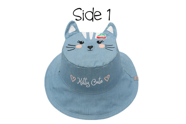 Flapjack Kids® Reversible UPF 50+ Kids Sun Hat Sizes Small-Large
