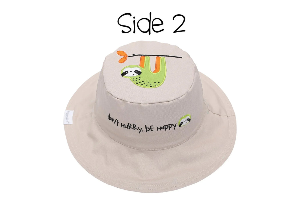 Flapjack Kids® Reversible UPF 50+ Kids Sun Hat Sizes Small-Large