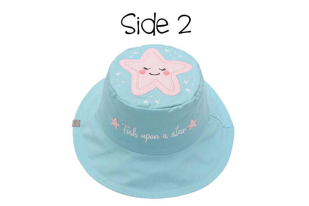 Flapjack Kids® Reversible UPF 50+ Kids Sun Hat Sizes Small-Large