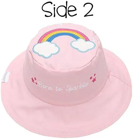 Flapjack Kids® Reversible UPF 50+ Kids Sun Hat Sizes Small-Large