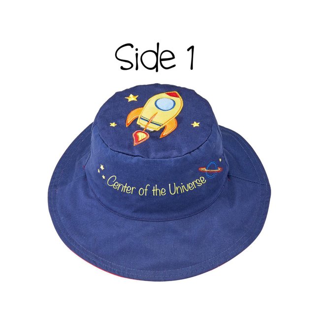 Flapjack Kids® Reversible UPF 50+ Kids Sun Hat Sizes Small-Large