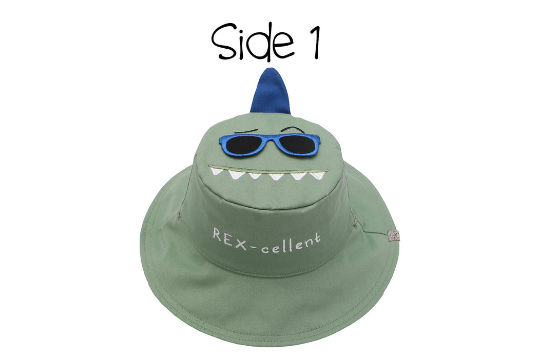 Flapjack Kids® Reversible UPF 50+ Kids Sun Hat Sizes Small-Large