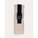 Flybaby 3D baby carrier folded with black buckle strap, shown upright on a plain background.