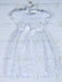 Formal Kids Wear - Adorable Flower Girl Party Dress with Lace, Bow, and Tea-Length Style (Sizes 2-6 & Baby S-XL)