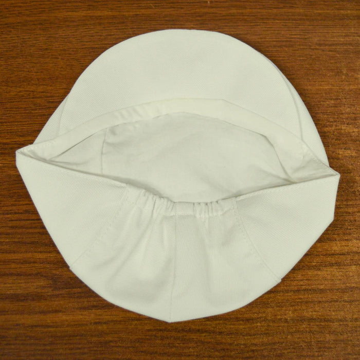 Formal Kids Wear - Baby Boys Baptism Cap – Classic Design in White & Ivory (Sizes 0 to 30m)