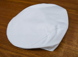 Formal Kids Wear - Baby Boys Baptism Cap – Classic Design in White & Ivory (Sizes 0 to 30m)