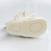 Formal Kids Wear - Baby Boys Baptism Shoes - Classic Lace-Up Design in Ivory or White - (Baby Sizes 0 to 8)