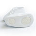 Formal Kids Wear - Baby Boys Baptism Shoes - Classic Lace-Up Design in Ivory or White - (Baby Sizes 0 to 8)