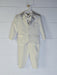 Formal Kids Wear - Baby Boys Tuxedo Set - Available in Ivory and White for Baptisms & Special Events