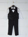 Formal Kids Wear - Boys Black Tuxedo Set - Formalwear for Weddings, Proms, and Special Events (Sizes 3m to 22yrs)