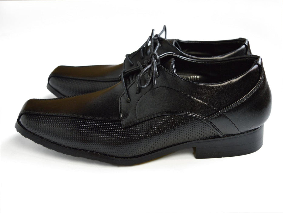 Formal Kids Wear - Boys Classic Dress Shoes - Perfect for Special Occasions, Weddings & Parties! (Sizes 6A to 9)