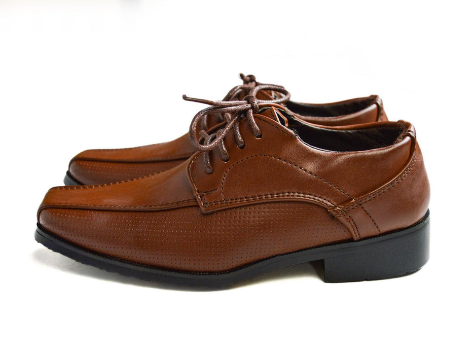 Formal Kids Wear - Boys Classic Dress Shoes - Perfect for Special Occasions, Weddings & Parties! (Sizes 6A to 9)