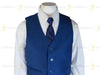 Formal Kids Wear - Boys Premium 4-Piece Blazer Suit Set – Light Grey, Navy, or New-Blue with Assorted Tie (Ages 3M-16Y)