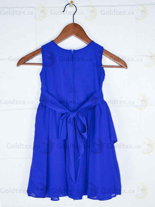 Formal Kids Wear - Charming Flower Girl Party Dress – Tea-Length with Multi-Layer Skirt & Sleeveless Top - (Ages 2-16)