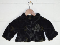 Formal Kids Wear - Children's Faux Fur Bolero - Perfect for Flower Girl, Baptism, Communion & Special Events - (Ages 6m-16 years)