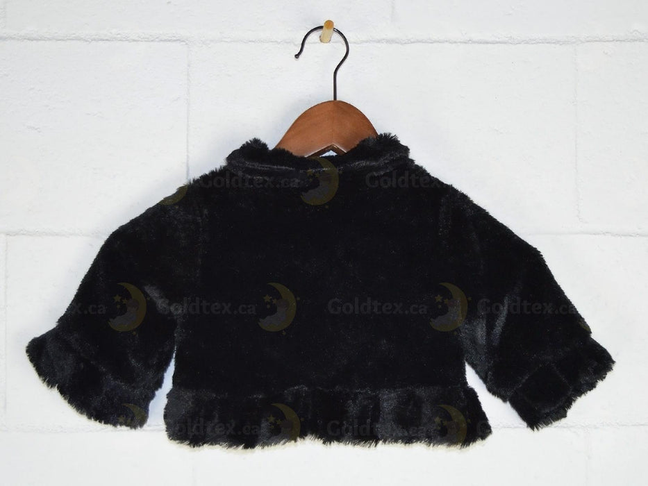 Formal Kids Wear - Children's Faux Fur Bolero - Perfect for Flower Girl, Baptism, Communion & Special Events - (Ages 6m-16 years)
