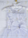 Formal Kids Wear - Elegant Flower Girl Dress with Bow - Children White Dress - (Ages 2-12)
