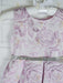 Formal Kids Wear - Formal Kids Wear Elegant Girls Brocade Dress with Floral Pattern & Rhinestone Belt - Baby to Youth Sizes