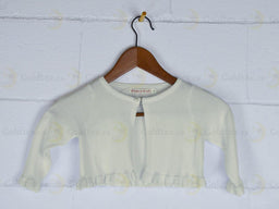 Formal Kids Wear - Formal Kids Wear Knit Ruffled Childrens Bolero - Baby, Toddler & Youth Sizes