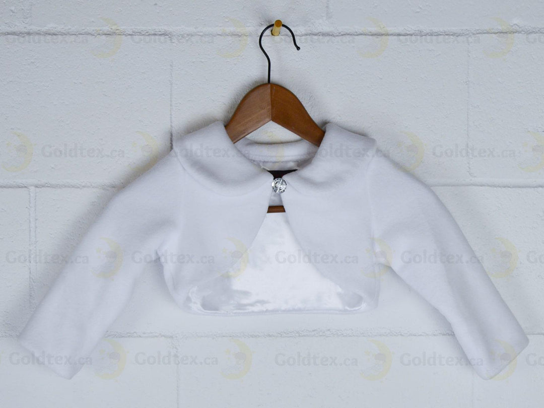 Formal Kids Wear - Formal Kids Wear Plush Childrens Bolero - Baby, Toddler & Youth Sizes