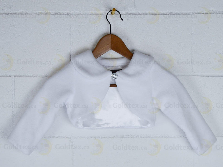 Formal Kids Wear - Formal Kids Wear Plush Childrens Bolero - Baby, Toddler & Youth Sizes
