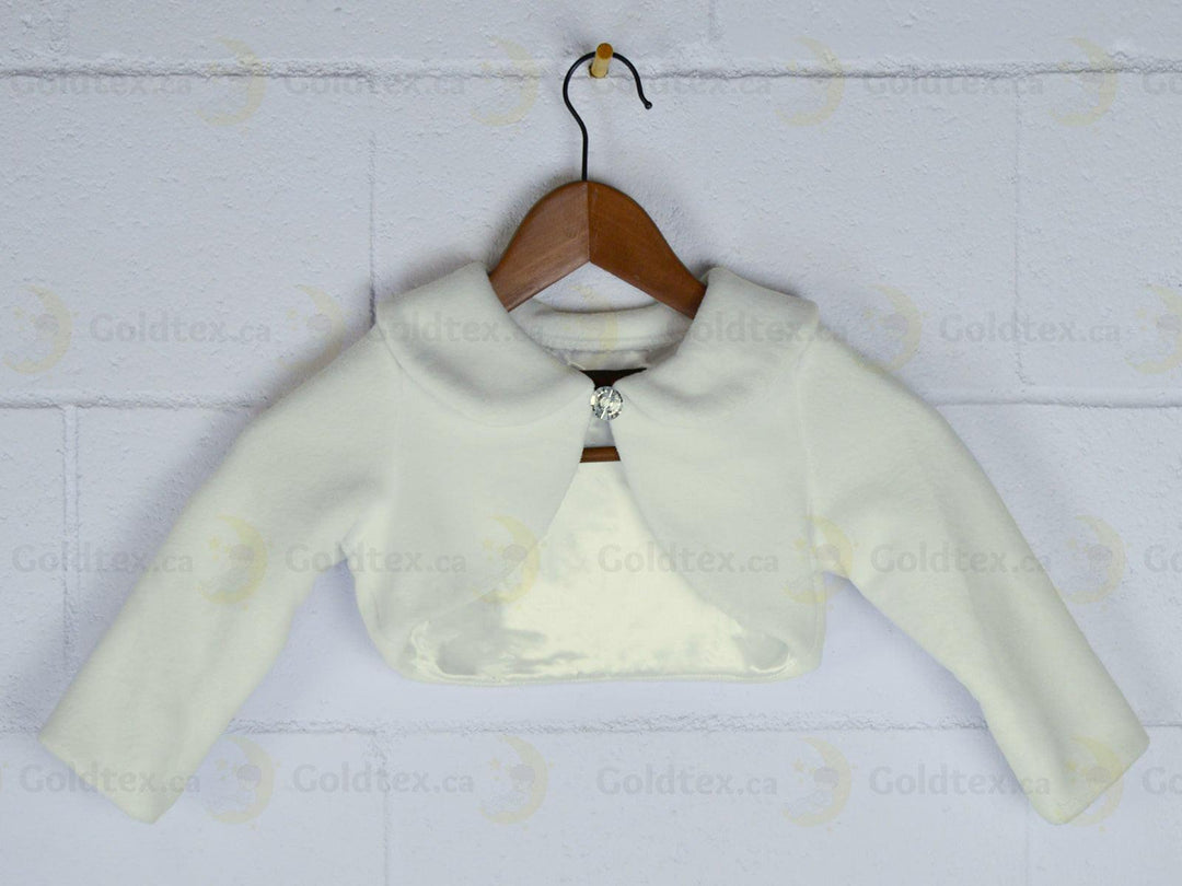 Formal Kids Wear - Formal Kids Wear Plush Childrens Bolero - Baby, Toddler & Youth Sizes
