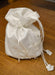 Formal Kids Wear - Girls Silky Drawstring Accessory Bag with Floral Embroidery – Perfect for Communion & Flower Girls