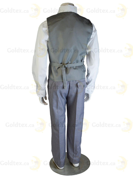 Formal Kids Wear - Stylish Boys' Light Grey Suit - (Sizes 3m to 22yrs)