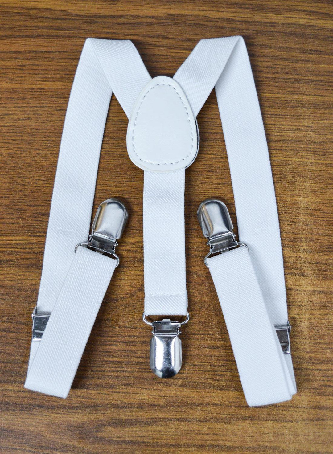 formal - Stylish Children Suspenders – Classic Black, White, Grey, and Navy – Adjustable Fit
