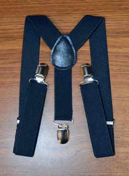 formal - Stylish Children Suspenders – Classic Black, White, Grey, and Navy – Adjustable Fit