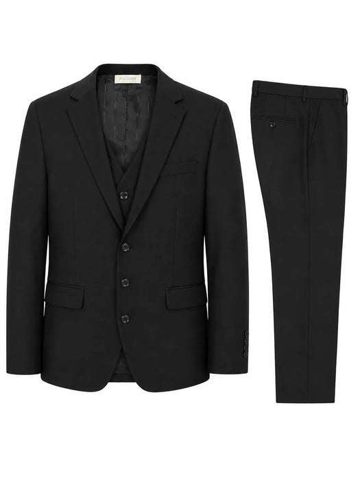 Fouger Usa® Boys 3 Piece Suit Set Sizes 1-20 – Classic Formal Suit