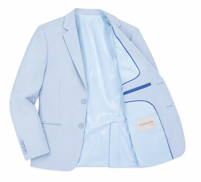 Fouger Usa® Boys 3 Piece Suit Set Sizes 1-20 – Classic Formal Suit