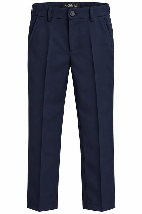 Fouger® Boys Slim Fit Dress Pants, Sizes 12M–22