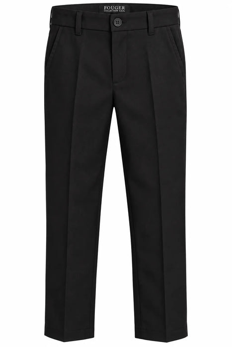 Fouger® Boys Slim Fit Dress Pants, Sizes 12M–22