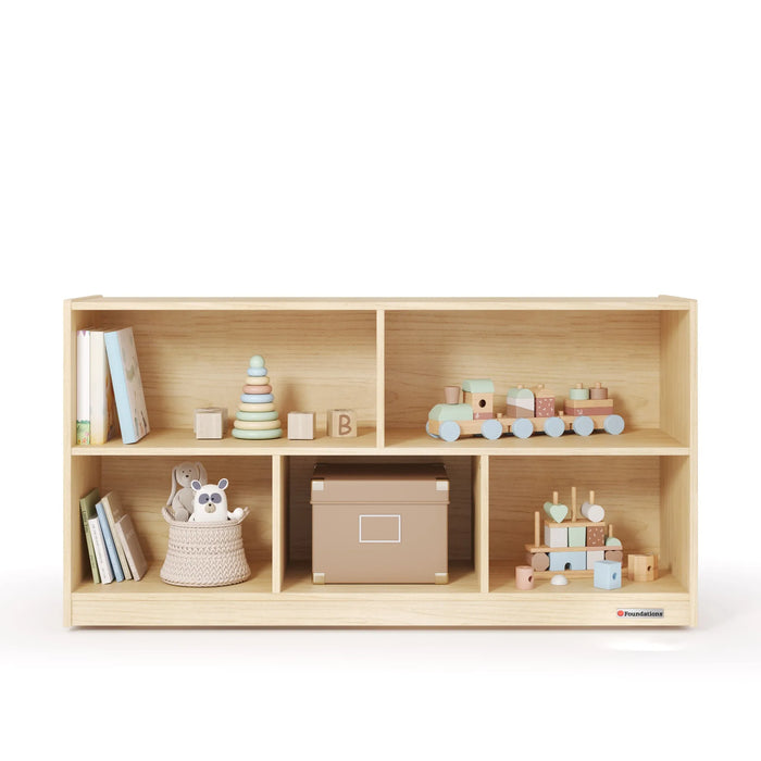 Organisateur de rangement mobile à 5 compartiments Foundations® pour garderie et école maternelle