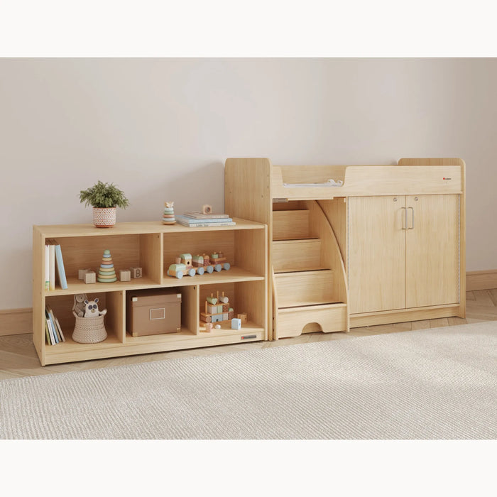 Organisateur de rangement mobile à 5 compartiments Foundations® pour garderie et école maternelle