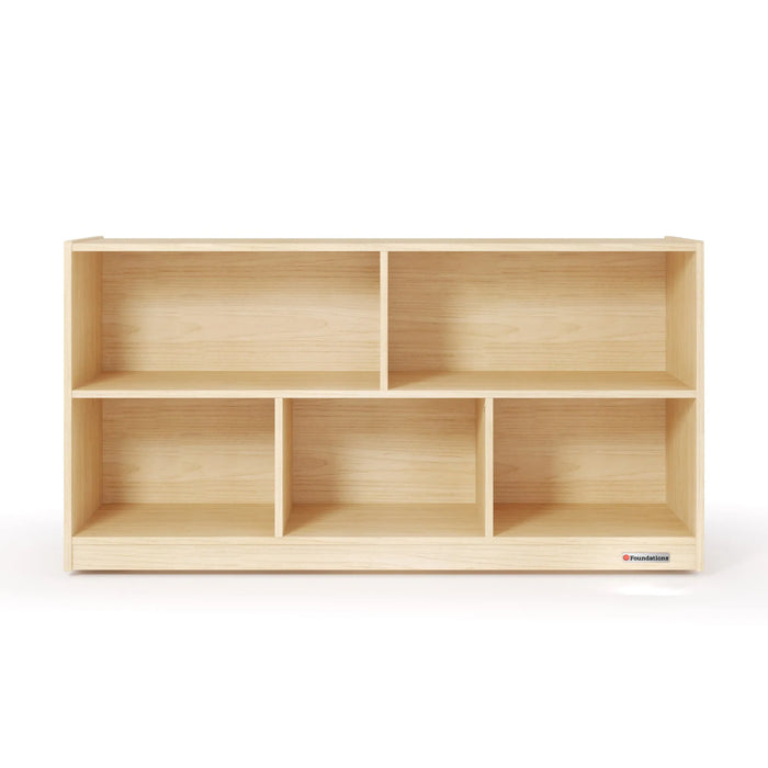 Organisateur de rangement mobile à 5 compartiments Foundations® pour garderie et école maternelle