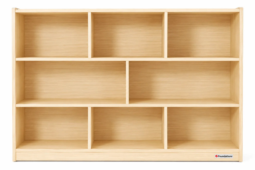 Foundations®  Meuble de rangement mobile à 8 compartiments pour garderies et salles de classe