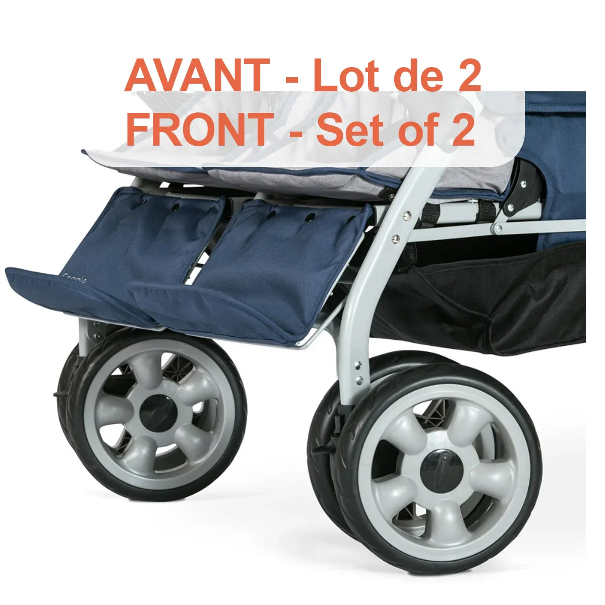 Foundations® - Replacement Wheels for Foundations GAGGLE® Jamboree 6-Passenger Stroller