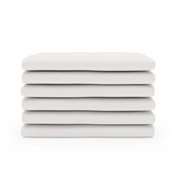 Foundations® - SafeFit™ Elastic Fitted Safety Sheet - Full-Size Cribs - 6 Pack