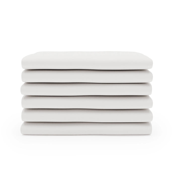 Foundations® - SafeFit™ Elastic Fitted Safety Sheet - Full-Size Cribs - 6 Pack