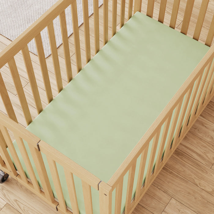 Foundations® - SafeFit™ Elastic Fitted Safety Sheet - Full-Size Cribs - 6 Pack