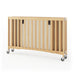 Foundations® - Travel Sleeper® Full-Size Folding Crib with Oversized Casters (Including Foam Mattress)